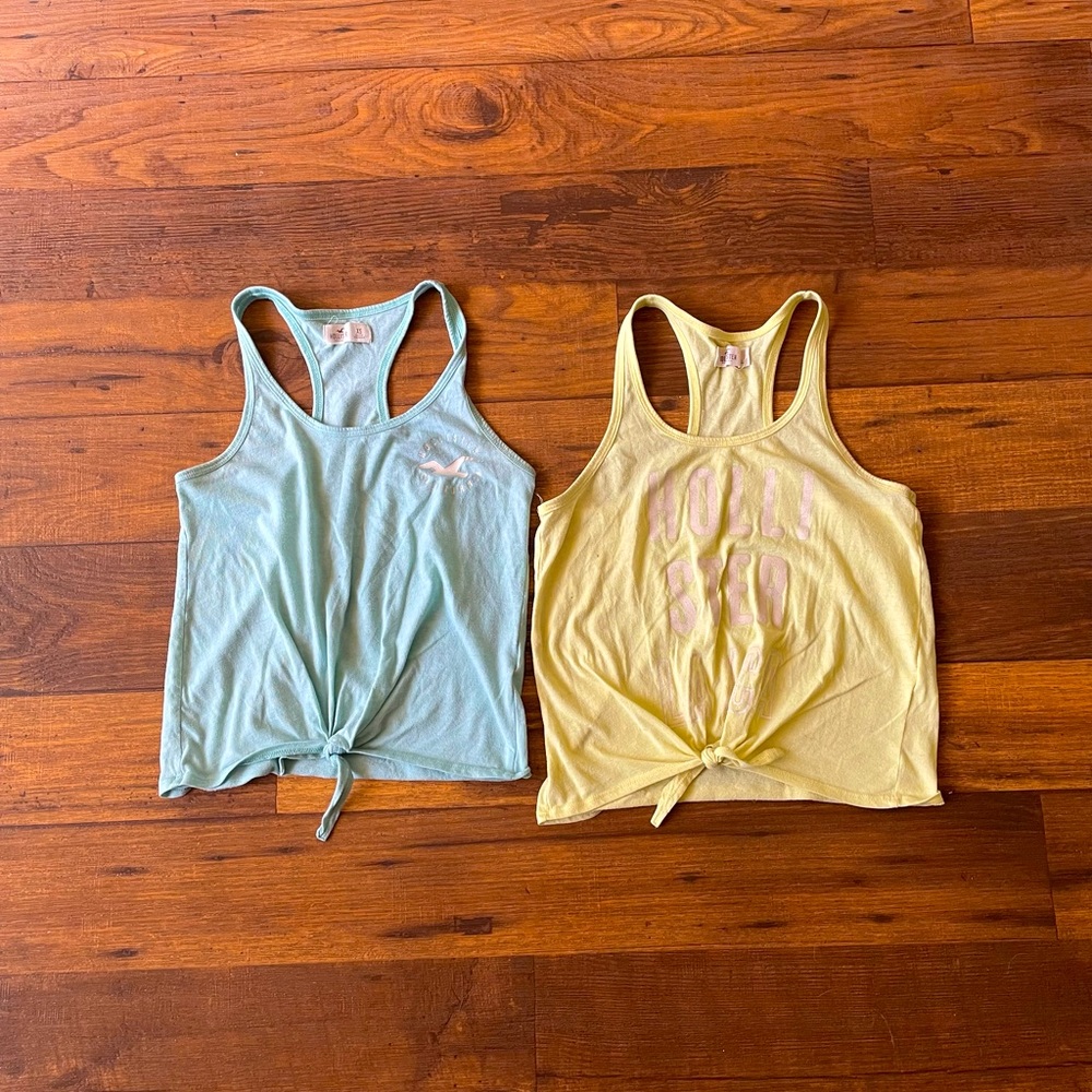 Two Hollister Tank Tops